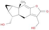 Cycloprop[2,3]indeno[5,6-b]furan-2(4H)-one, 4a,5,5a,6,6a,6b-hexahydro-3,5-bis(hydroxymethyl)-6b-me…