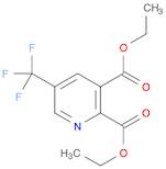 2,3-Pyridinedicarboxylic acid, 5-(trifluoromethyl)-, 2,3-diethyl ester