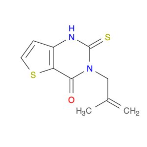 Thieno[3,2-d]pyrimidin-4(1H)-one, 2,3-dihydro-3-(2-methyl-2-propen-1-yl)-2-thioxo-