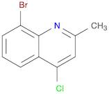 Quinoline, 8-bromo-4-chloro-2-methyl-