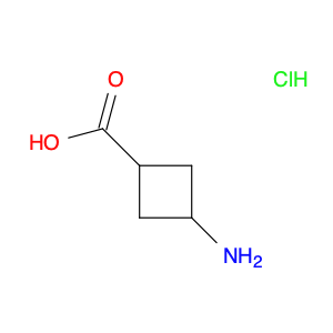 Cyclobutanecarboxylic acid, 3-amino-, hydrochloride (1:1)