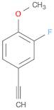 Benzene, 4-ethynyl-2-fluoro-1-methoxy-