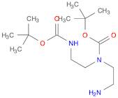 Carbamic acid, N-(2-aminoethyl)-N-[2-[[(1,1-dimethylethoxy)carbonyl]amino]ethyl]-, 1,1-dimethyle...