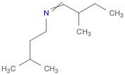 1-Butanamine, 3-methyl-N-(2-methylbutylidene)-