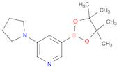 Pyridine, 3-(1-pyrrolidinyl)-5-(4,4,5,5-tetramethyl-1,3,2-dioxaborolan-2-yl)-