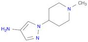 1H-Pyrazol-4-amine, 1-(1-methyl-4-piperidinyl)-