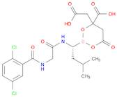 1,3,2-Dioxaborinane-4-acetic acid, 4-carboxy-2-[(1R)-1-[[2-[(2,5-dichlorobenzoyl)amino]acetyl]am...