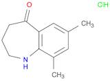 5H-1-Benzazepin-5-one, 1,2,3,4-tetrahydro-7,9-dimethyl-, hydrochloride (1:1)