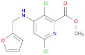 2-Pyridinecarboxylic acid, 3,6-dichloro-4-[(2-furanylmethyl)amino]-, methyl ester