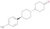 [1,1'-Bicyclohexyl]-4-one, 4'-(4-methylphenyl)-, trans-