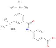 Benzoic acid, 4-[[3,5-bis(trimethylsilyl)benzoyl]amino]-