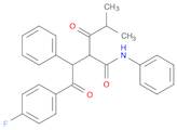 Benzenebutanamide, 4-fluoro-α-(2-methyl-1-oxopropyl)-γ-oxo-N,β-diphenyl-