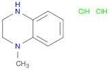 Quinoxaline, 1,2,3,4-tetrahydro-1-methyl-, hydrochloride (1:2)