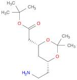 1,3-Dioxane-4-acetic acid, 6-(2-aminoethyl)-2,2-dimethyl-, 1,1-dimethylethyl ester, (4R,6R)-