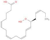 5,8,11,13,17-Eicosapentaenoic acid, 15-hydroperoxy-, (5Z,8Z,11Z,13E,15S,17Z)-