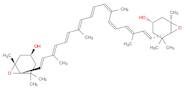 β,β-Carotene-3,3'-diol, 5,6:5',6'-diepoxy-5,5',6,6'-tetrahydro-, (3S,3'S,5R,5'R,6S,6'S)-