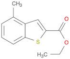 Benzo[b]thiophene-2-carboxylic acid, 4-methyl-, ethyl ester