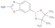 2-Benzoxazolamine, 6-(4,4,5,5-tetramethyl-1,3,2-dioxaborolan-2-yl)-