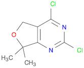 Furo[3,4-d]pyrimidine, 2,4-dichloro-5,7-dihydro-7,7-dimethyl-