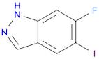 1H-Indazole, 6-fluoro-5-iodo-