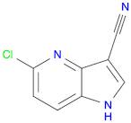 1H-Pyrrolo[3,2-b]pyridine-3-carbonitrile, 5-chloro-