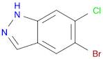 1H-Indazole, 5-bromo-6-chloro-