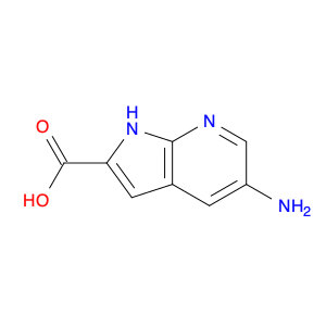 1H-Pyrrolo[2,3-b]pyridine-2-carboxylic acid, 5-amino-