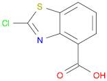 4-Benzothiazolecarboxylic acid, 2-chloro-