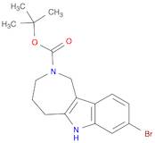 Azepino[4,3-b]indole-2(1H)-carboxylic acid, 8-bromo-3,4,5,6-tetrahydro-, 1,1-dimethylethyl ester