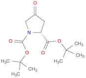 1,2-Pyrrolidinedicarboxylic acid, 4-oxo-, 1,2-bis(1,1-dimethylethyl) ester, (2R)-