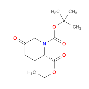 1,2-Piperidinedicarboxylic acid, 5-oxo-, 1-(1,1-dimethylethyl) 2-ethyl ester, (2S)-