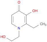 4(1H)-Pyridinone, 2-ethyl-3-hydroxy-1-(2-hydroxyethyl)-