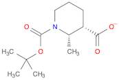 1,3-Piperidinedicarboxylic acid, 2-methyl-, 1-(1,1-dimethylethyl) ester, (2S,3S)-