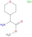 2H-Pyran-4-acetic acid, α-aminotetrahydro-, methyl ester, hydrochloride (1:1)