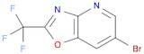 Oxazolo[4,5-b]pyridine, 6-bromo-2-(trifluoromethyl)-