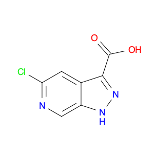 1H-Pyrazolo[3,4-c]pyridine-3-carboxylic acid, 5-chloro-