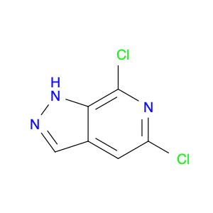 1H-Pyrazolo[3,4-c]pyridine, 5,7-dichloro-