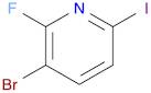 Pyridine, 3-bromo-2-fluoro-6-iodo-