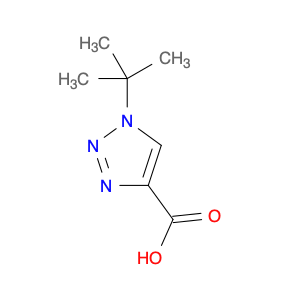 1H-1,2,3-Triazole-4-carboxylic acid, 1-(1,1-dimethylethyl)-