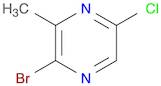 Pyrazine, 2-bromo-5-chloro-3-methyl-