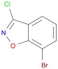 1,2-Benzisoxazole, 7-bromo-3-chloro-