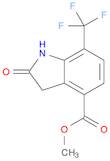 1H-Indole-4-carboxylic acid, 2,3-dihydro-2-oxo-7-(trifluoromethyl)-, methyl ester