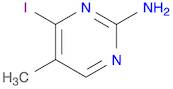 2-Pyrimidinamine, 4-iodo-5-methyl-