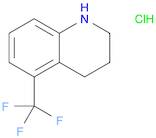 Quinoline, 1,2,3,4-tetrahydro-5-(trifluoromethyl)-, hydrochloride (1:1)