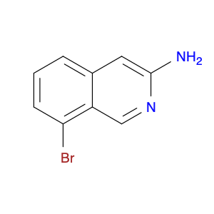 3-Isoquinolinamine, 8-bromo-