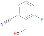 Benzonitrile, 3-fluoro-2-(hydroxymethyl)-