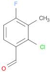 Benzaldehyde, 2-chloro-4-fluoro-3-methyl-