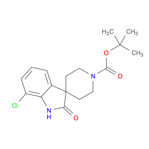 Spiro[3H-indole-3,4'-piperidine]-1'-carboxylic acid, 7-chloro-1,2-dihydro-2-oxo-, 1,1-dimethylethy…