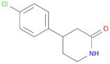 2-Piperidinone, 4-(4-chlorophenyl)-