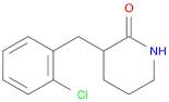 2-Piperidinone, 3-[(2-chlorophenyl)methyl]-